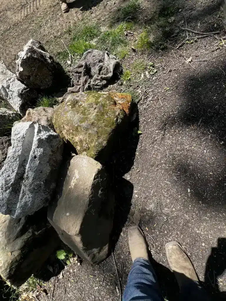 Landscape rock removal in Carmel, IN